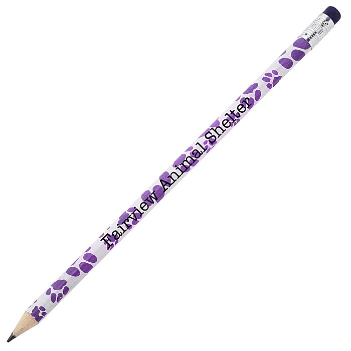 Custom Paw Print Mood Pencil