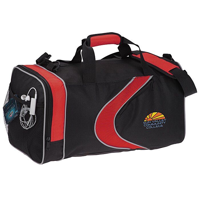 Custom Sports Duffel Bag - Embroidered