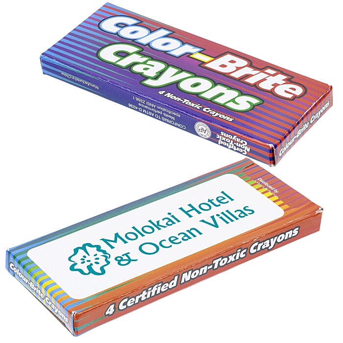 Custom Crayon 4-Pack