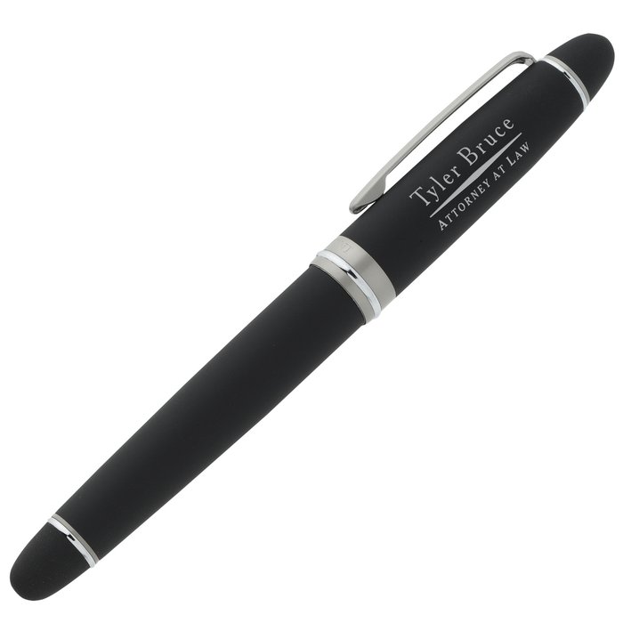 Custom Bettoni Euro Soft Touch Rollerball Metal Pen