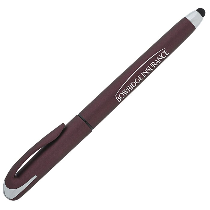Custom Pacifica Soft Touch Stylus Gel Pen