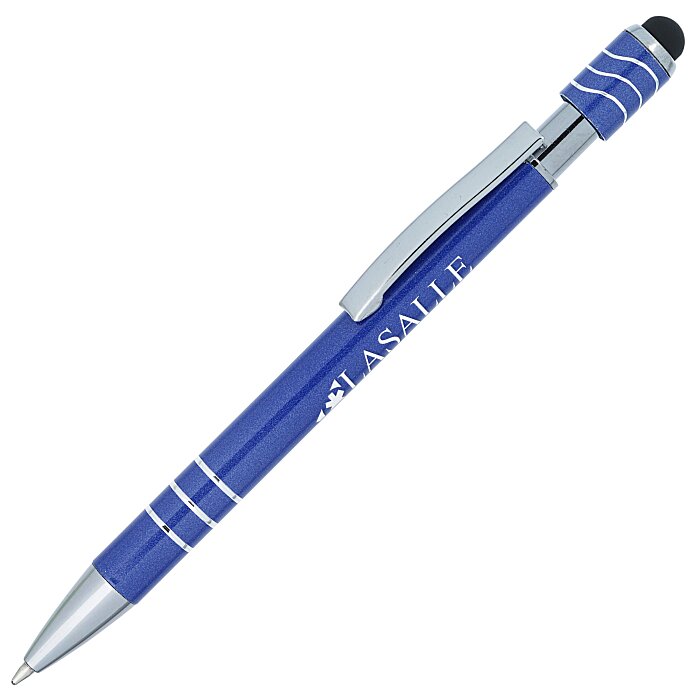 Custom Revolve Stylus Metal Spinner Pen