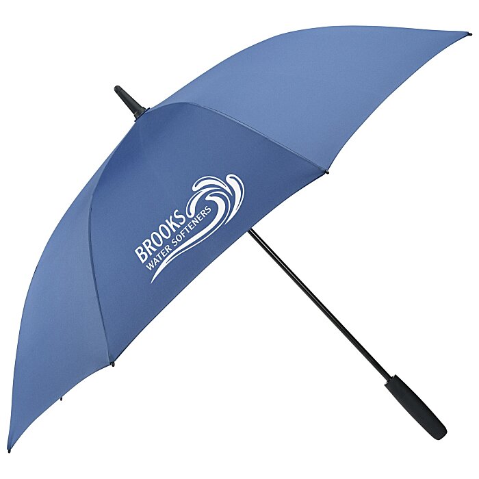 Custom Shed Rain Bright Light Auto Open Stick Umbrella - 50 inch Arc