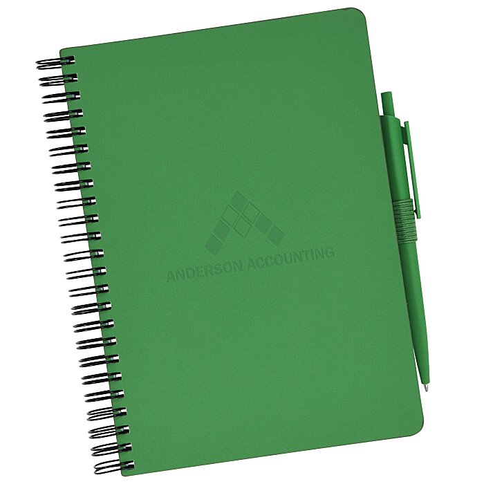 Custom Neoskin Torres Spiral Notebook with Pen