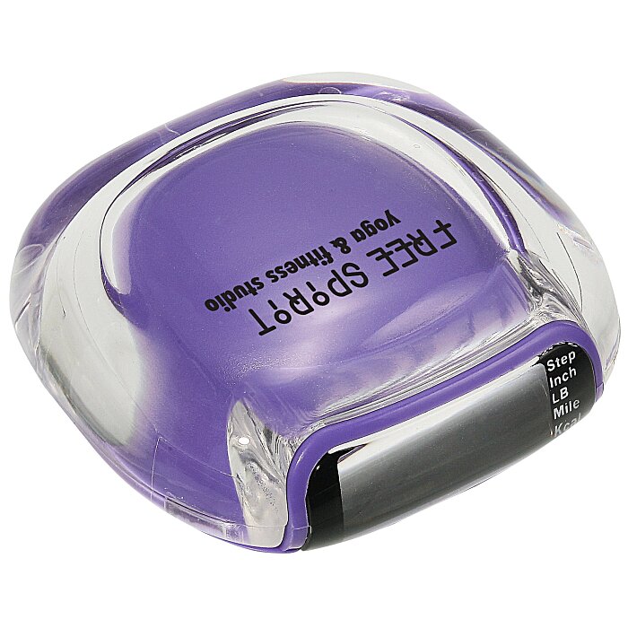 Custom Clearview Pedometer
