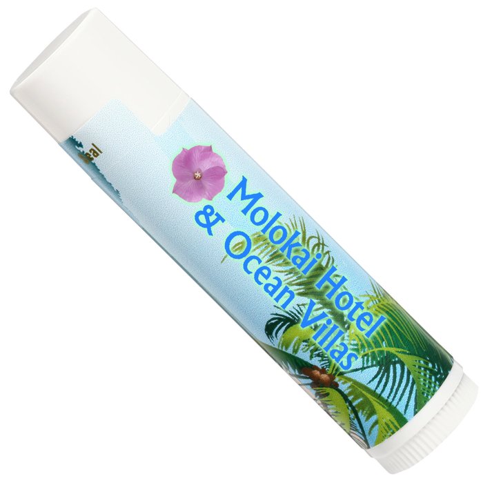 Custom Themed Non-SPF Lip Balm - Beach
