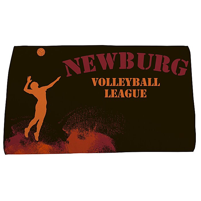 Custom Full Colour Plush Oversized Fitness Towel