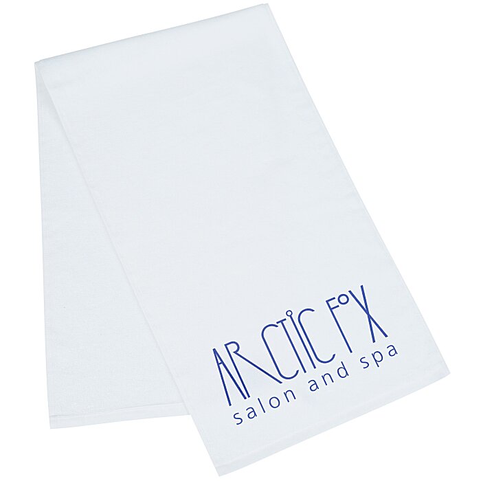 Custom Premium Fitness Towel - White
