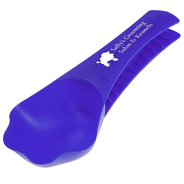 Custom Pet Food Scoop 'N Clip - Opaque
