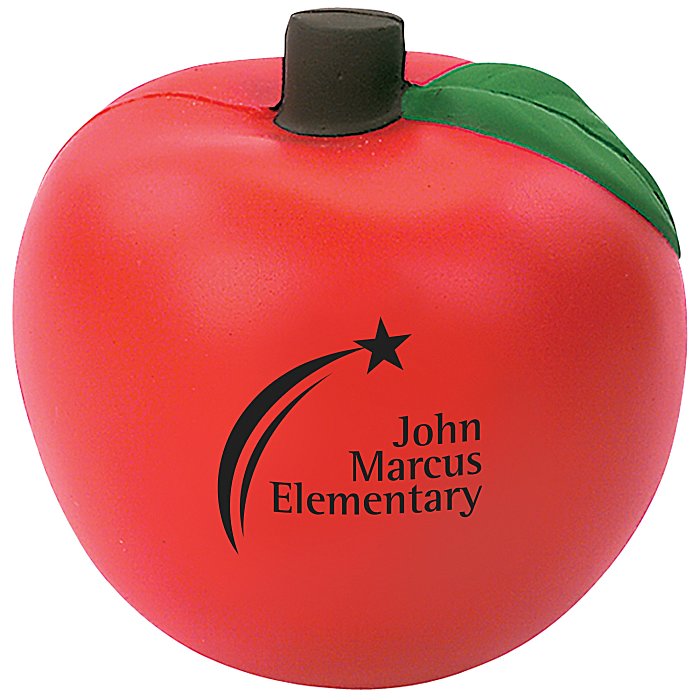 Custom Stress Reliever - Apple