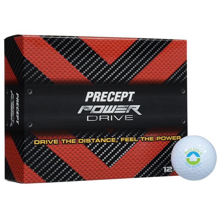Custom Precept Power Drive Golf Ball - Dozen