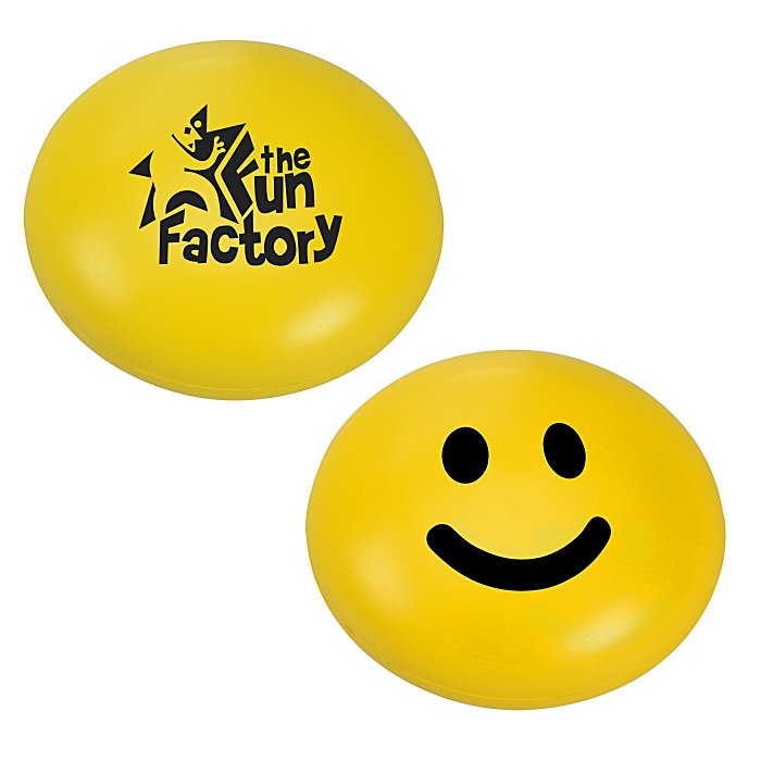Custom Smile Emoji Squishy Stress Reliever