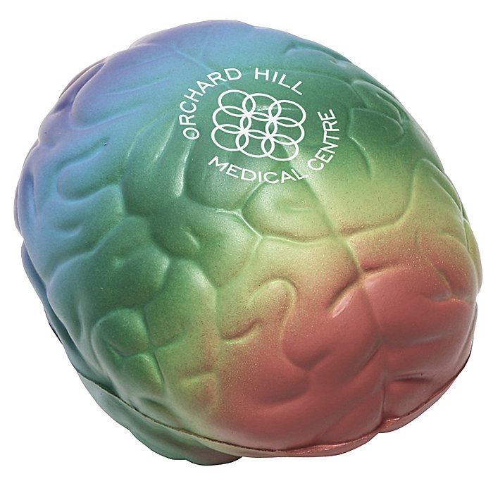 Custom Rainbow Brain Stress Reliever