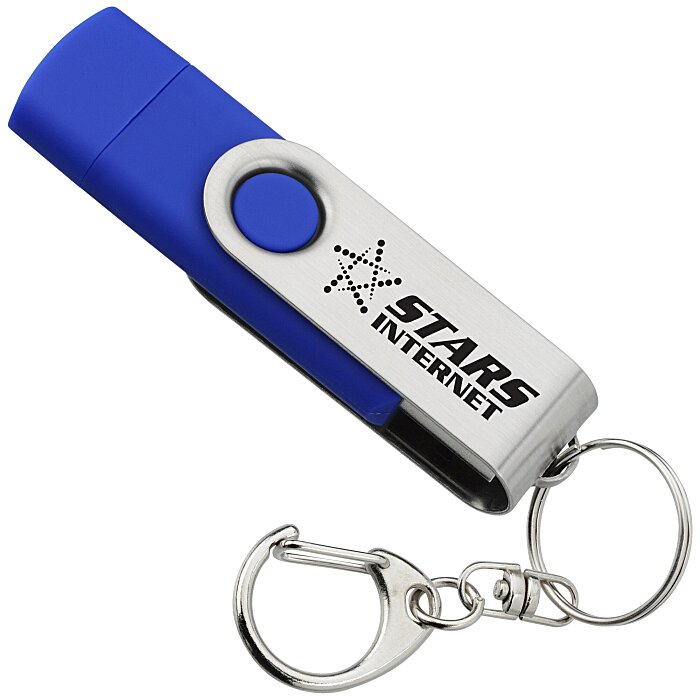 Custom Smartphone USB Swing Drive - 1 GB