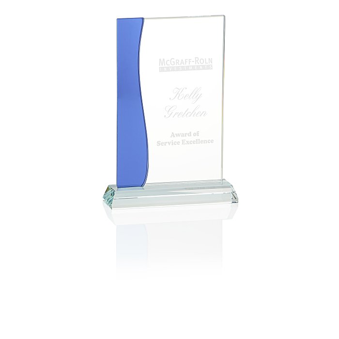 Custom Highlight Starfire Award - 8 inches