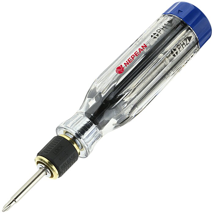 Custom Clear Quick Release Screwdriver