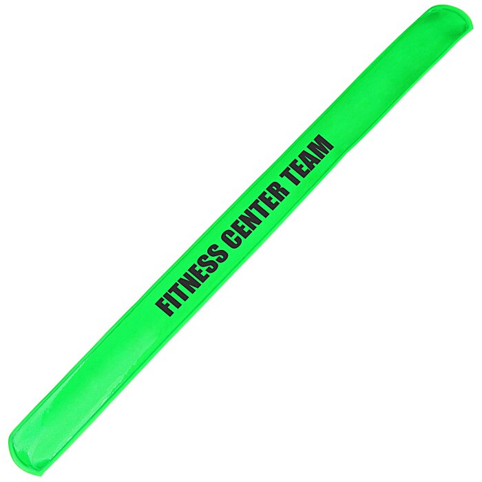 Custom Reflective Slap-Wrap Band - Large