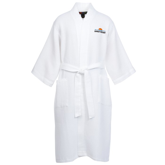 Custom Waffle Weave Robe