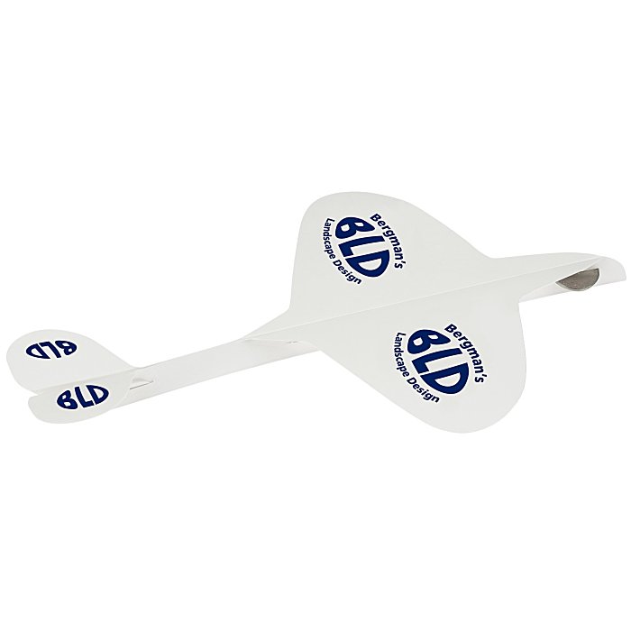 Custom Elliptic Paper Airplane
