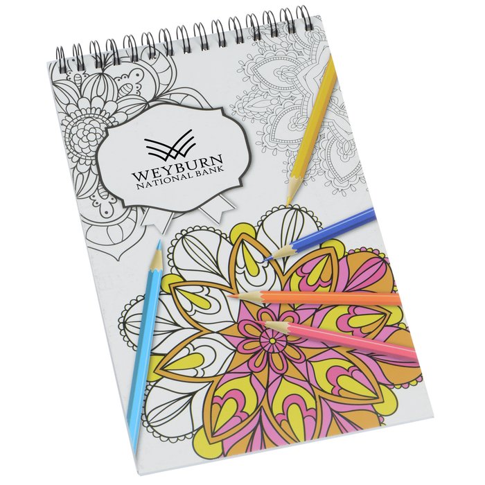 Custom Flip Top Colouring Book - 24 hr