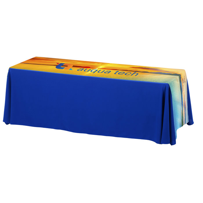 Custom Serged Horizon Table Runner - 149 inches - Full Colour