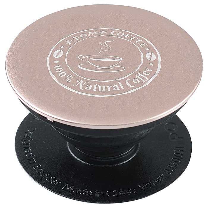 Custom PopSockets PopGrip - Aluminum