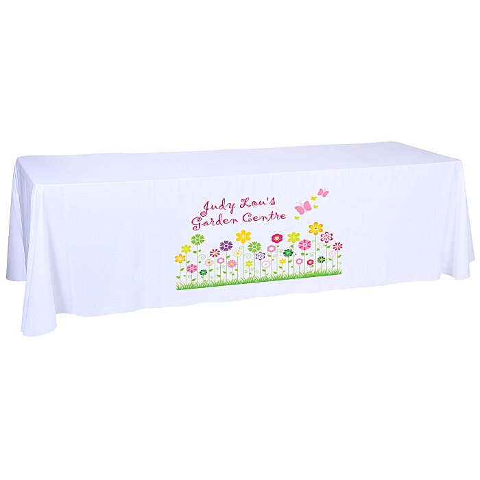 Custom Serged Convertible Table Throw - 6 feet to 8 feet