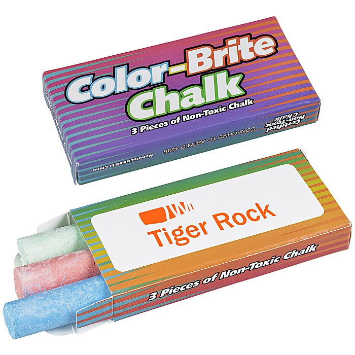Custom 3-Piece Colour-Brite Chalk