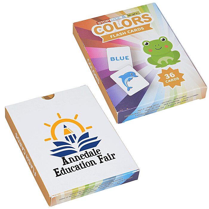 Custom Flash Cards - Colours
