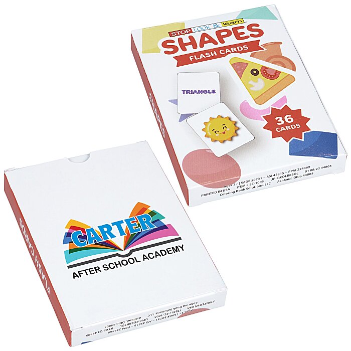 Custom Flash Cards - Shapes