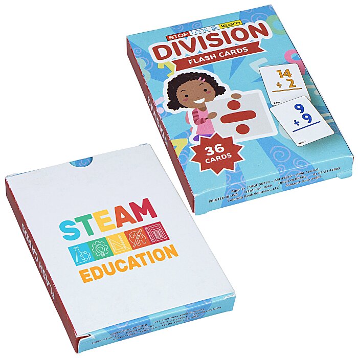 Custom Flash Cards - Division