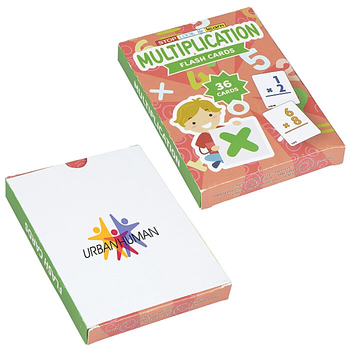 Custom Flash Cards - Multiplication